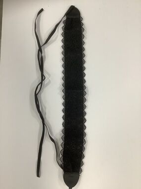 Black Lace Tie-Back Headband - Women Accessories